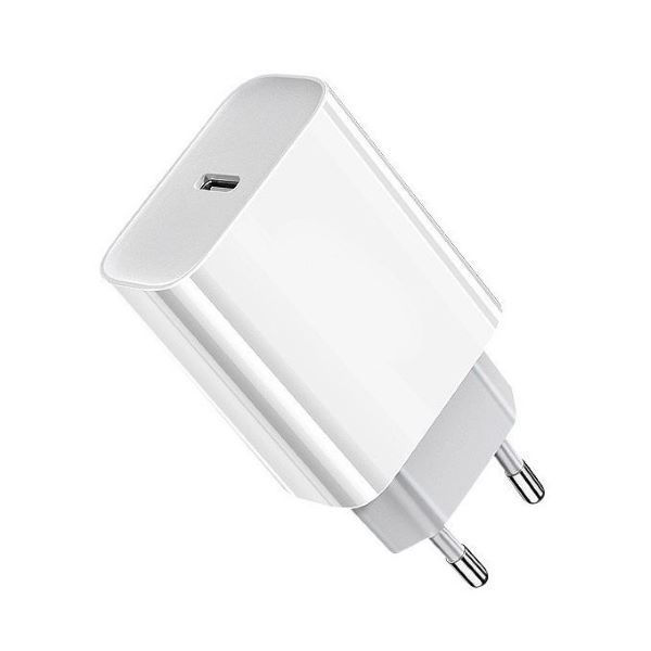 Cargador USB-C 20W, 5V/3A, 9V/2.2A, 12V/1.68A