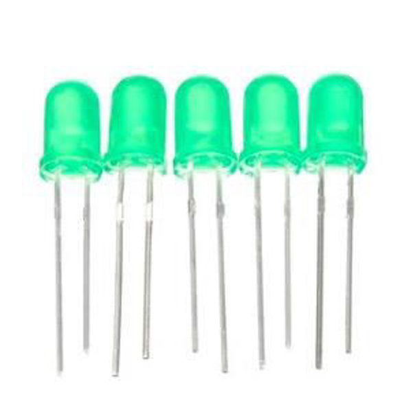 LED verde de 10mm